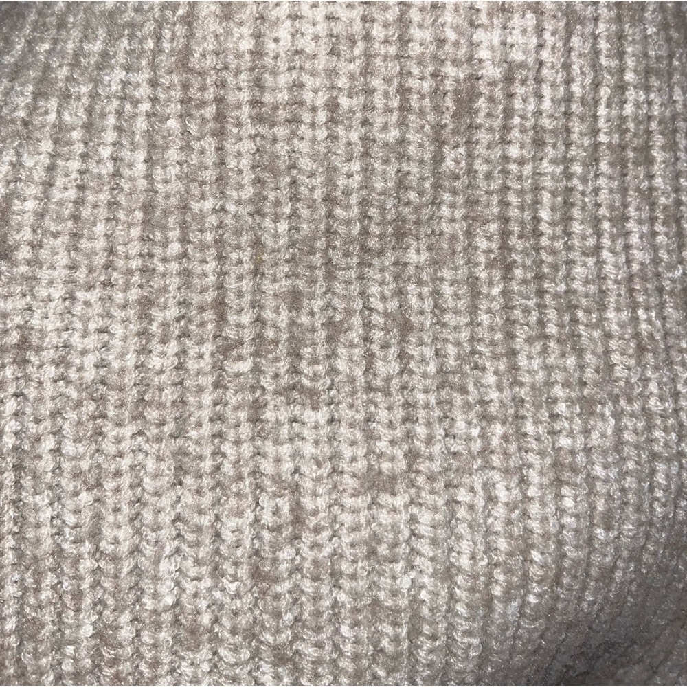 Neutral Color-Block Abstract Sweater - Picture 6 of 6